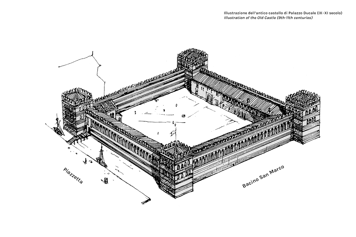The Old Castle of the Doge's Palace (9th-11th centuries)